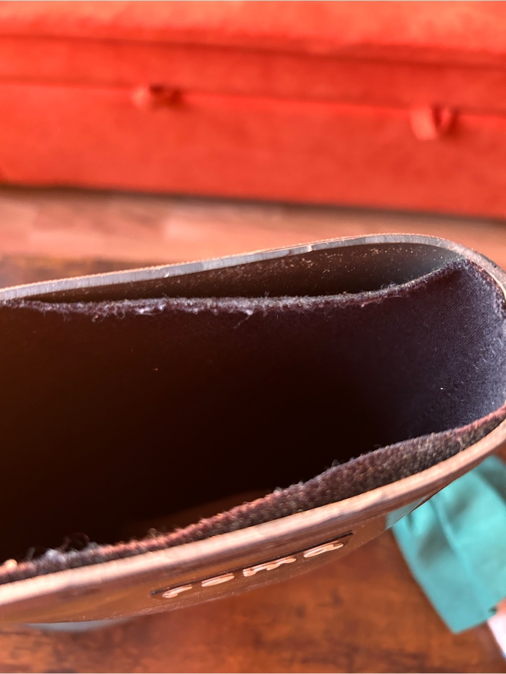 Roma Black Tall Rubber Boots with Cream Lining - Picture 2 of 5